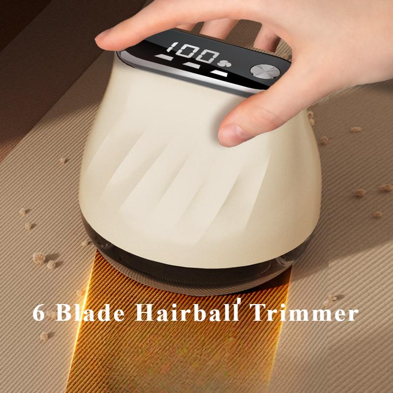Fabric Shaver Lint Remover for Clothes Rechargeable Lint Shaver with LCD Display Sweater Shavers To Remove Pilling Fuzz Remover