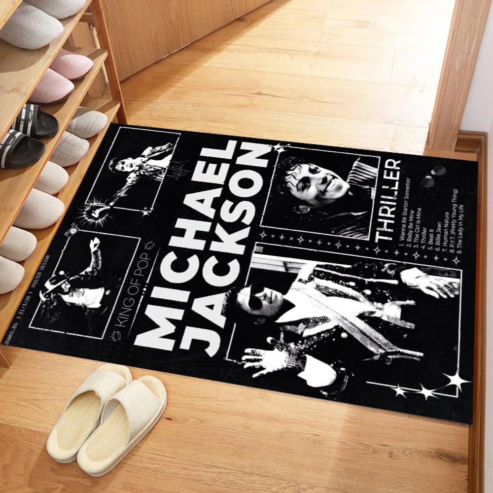Michael Jackson Area Rug Design For Decorate Room Game Room Bedrooms Living Rooms Antislip Carpet Office Home Decor Wedding Party Gift