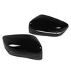 2 шт. Крышка зеркала заднего вида 51167422719 глянцевая черная крышка бокового зеркала для 5 серии 6 серии