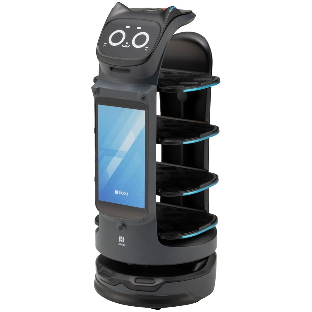 Kotobukiya PUDU Bellabot Pro Black Version Non-Scale Plastic Model Approximately 107mm Tall