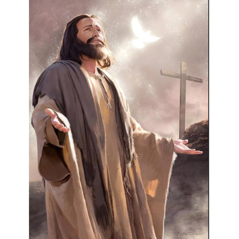 5D алмазная живопись Мария DIY полная квадратная/круглая Алмазная вышивка Религия горный хрусталь вышивка крестиком мозаика комплект домашний декор