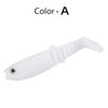 Cross-border Bestseller Multi-jointed T-tail Stainless Steel Spanish-style Magic Soft Lures Artificial Baits Black-pit Lures