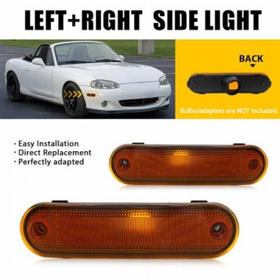 Оранжевый корпус переднего габаритного огня для Mazda Miata/ MX-5 1990-2005 NA01515FXA