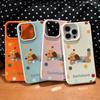 Polka Dot Dachshund for Apple 16 PROMAX Phone Case for IPhone 14 Cartoon 15 Lychee Pattern 13 Soft Shell 12