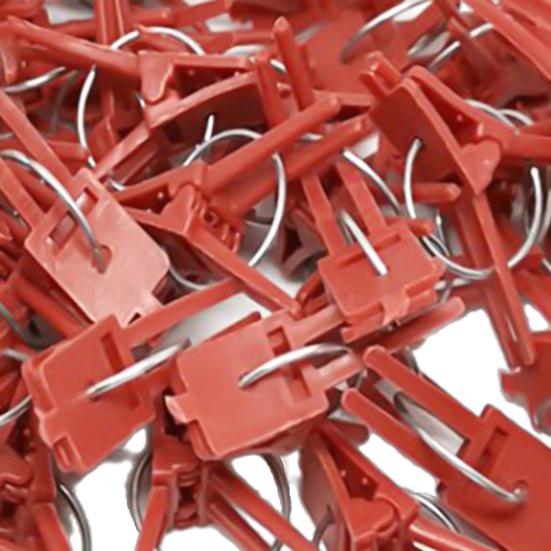 1 пакетик зажим для прививки гибкий нержавеющий пластиковый круглый зажим для поддержки растений с плоским ртом для сада