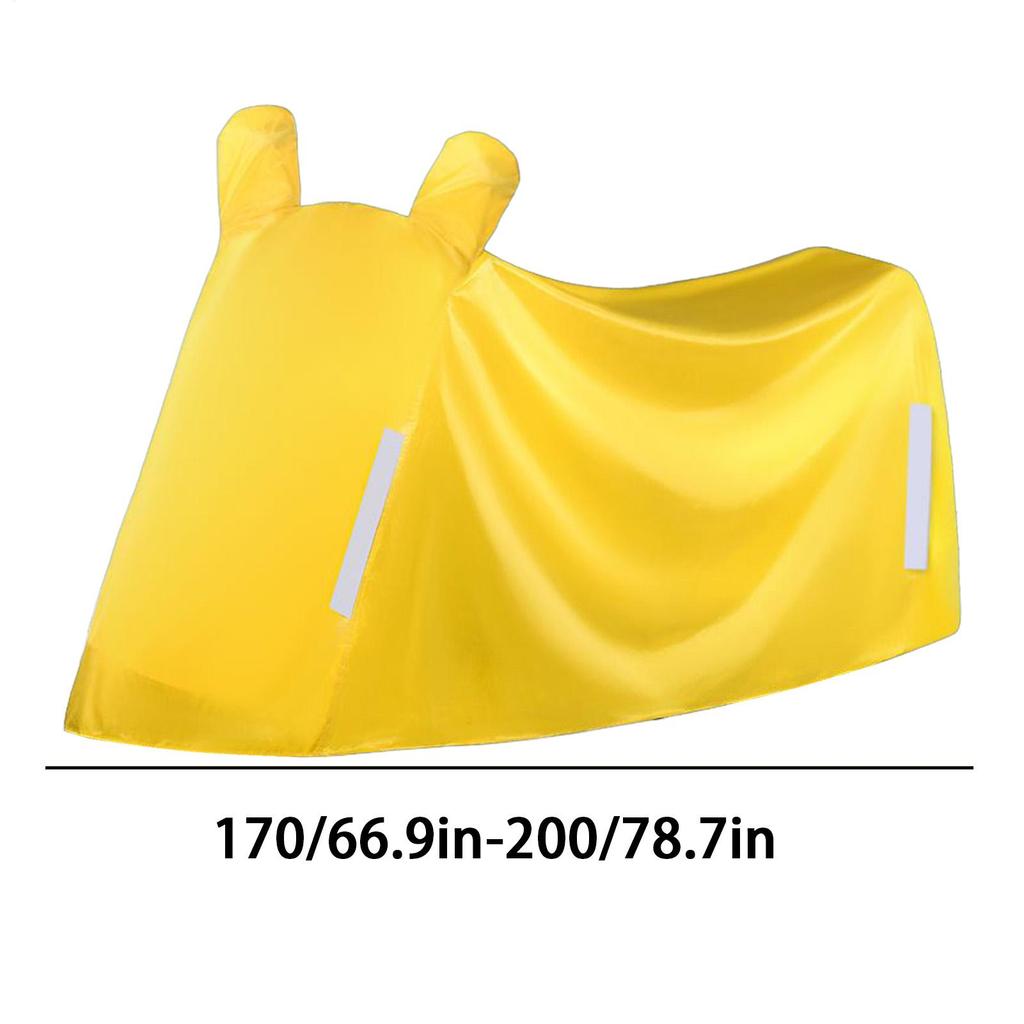 Чехол для мотоцикла Пылезащитный Защита от УФ-лучей Водонепроницаемый Всепогодный Чехол-протектор для мотоцикла-внедорожника Для скутера Электровелосипеда Зима