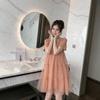 Summer Dress Loose Thin Short-sleeved Top Mid-length Summer Dress