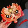 Dragon Chinese Red Envelope Paper Money Pocket Hong Bao Folding Red Envelopes  Chidren Gifts