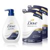 Dove Premium Увлажняющий гель для душа (Основной флакон + Сменный блок: 470 г + 330 г x 2)