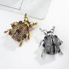Wild Beetle Animal Brooch Fashion Metal Beetle Scarab Pin Boutonniere Pins and Brooches