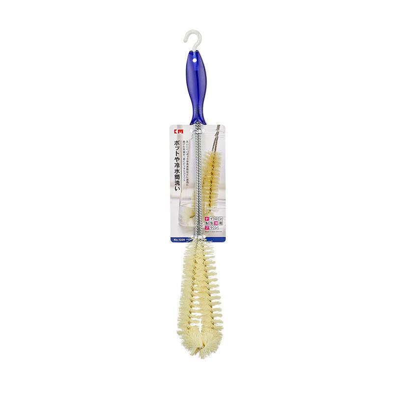 Handle Long Kitchen Scrubber For Efficient Cleaning Of Bottles And Glassware