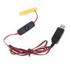 Универсальный USB-преобразователь питания 3 В для батареек AAA, заменитель 2 шт. батареек AAA