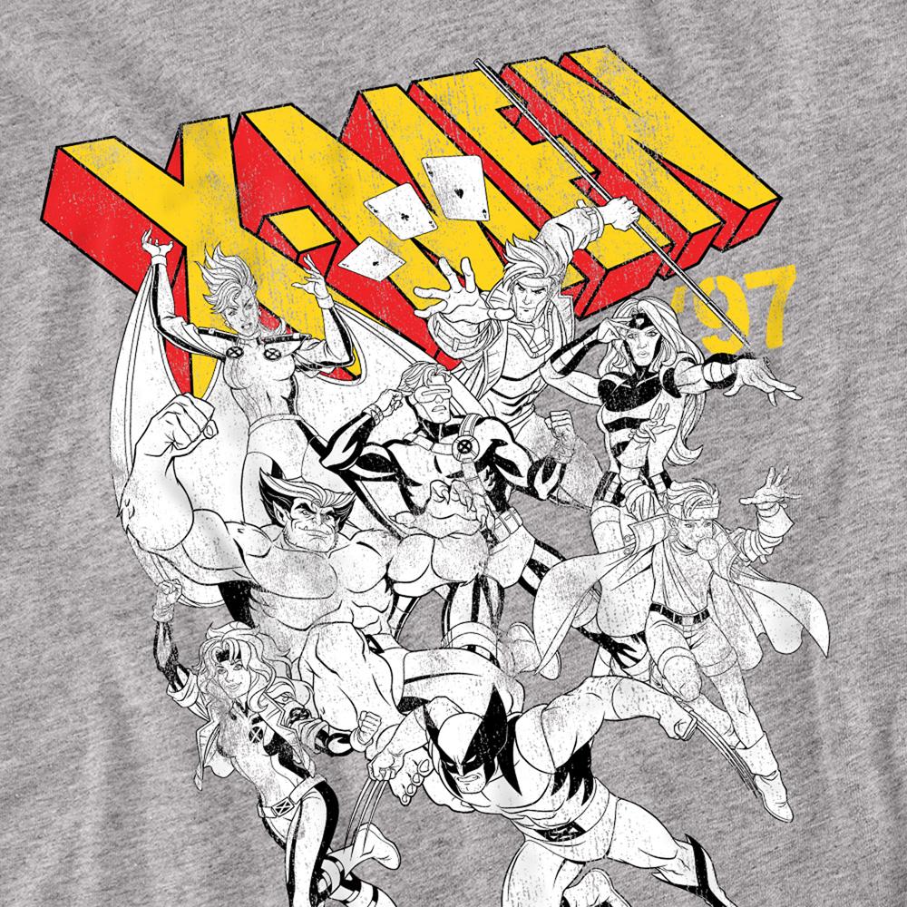 Marvel Унисекс футболка для взрослых X-Men Retro Team