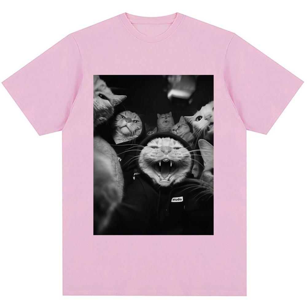 Новая футболка унисекс из хлопка Essential 2025 года, модный принт, мягкая, дышащая, с круглым вырезом, модная мужская и женская футболка-комбинезон.