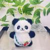 Панда Мягкий Милый Плюшевый Брелок Игрушка Для Сумок Из Мягкого Флиса Короткий