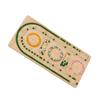 Convenient Wood Board Plate Beading Tray Jewelry Beading Board Craft Bracelet Stand Store Display Plate for Table
