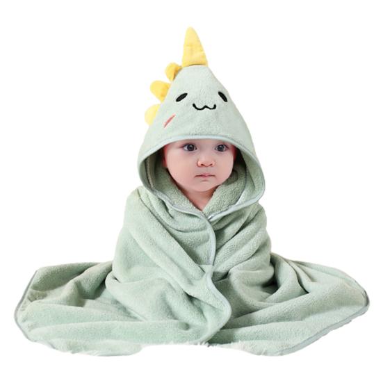 Банное полотенце, супер мягкое, с мультяшным дизайном, впитывающее, удобное на ощупь, детское банное полотенце с капюшоном, банный халат, пеленание