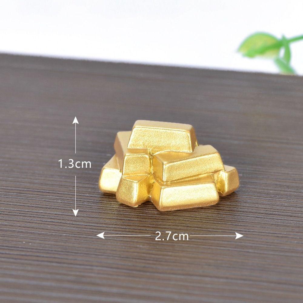 Богатство Прокатывающаяся смола Микропейзаж Благоприятные Украшения Фигурка Фортуна Безделушки Маленькое Украшение