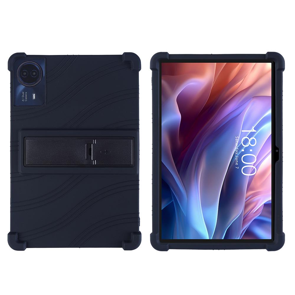 For Teclast T65 MAX Case Adjustable Kickstand Silicone Tablet Protective Cover