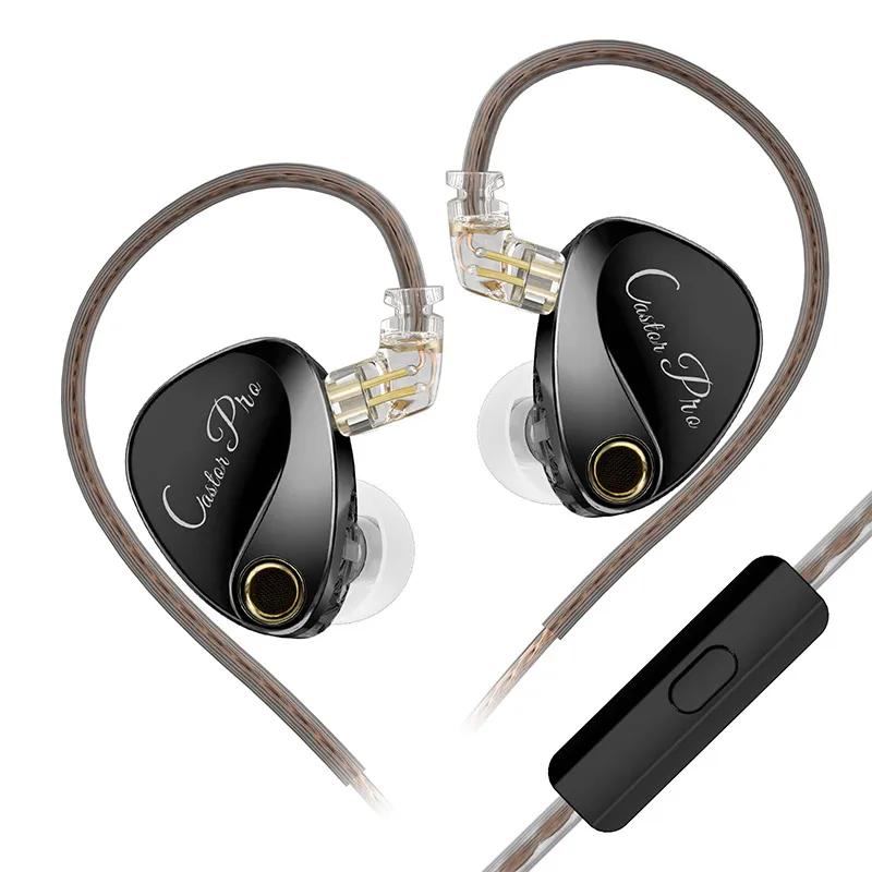 KZ Castor PRO 2DD in Ear HiFi Earphones High-end Tunable Earphones Stets A New Benchmark for Hfi Sound Quality Bass Headsets