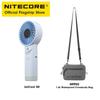 NITECORE izzcool 30 Foldable Air Conditioner Fan  EDC Portable Camping Handheld Fan USB-C Rechargeable Cooling Spray Mist Cooler