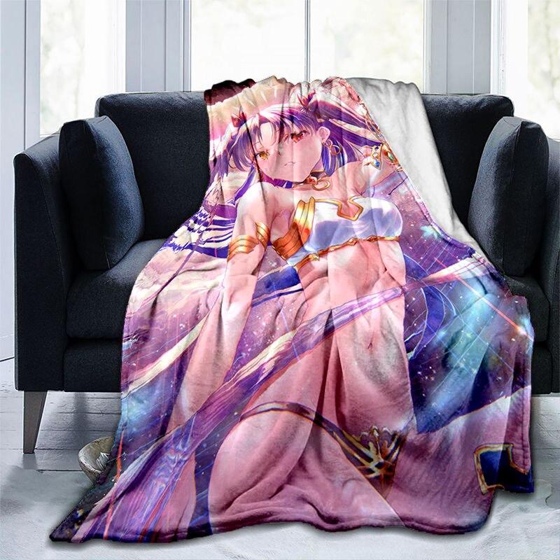 Hot Body Anime Sexy Girl Modern Blanket Flannel Soft Plush Sofa Bed Throwing Cartoon Blankets for Beds Gifts Dropshipping