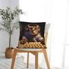 Pillow Case Gamer Cat Soft Pillow Cover For Couch Sofa Bedroom Cute Funny Pillowcases