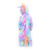 Kids Boys Girls Unicorn Pajamas Sleepwear Nightwear Animal Cosplay Funcy Costume with Gloves and Slipper