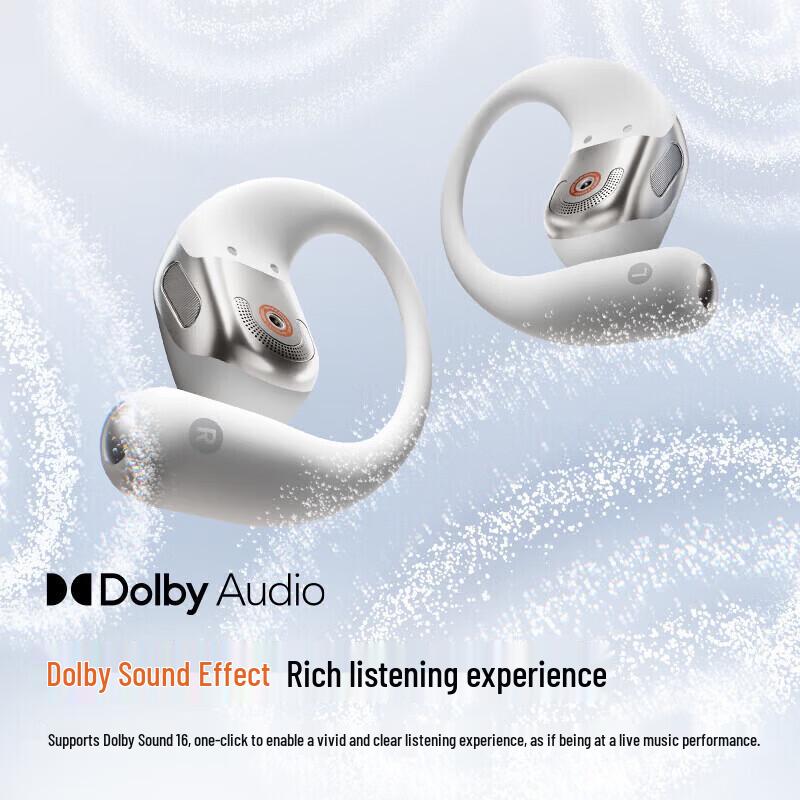 Спортивные Bluetooth-наушники с открытым ухом Shokz OpenFit 2+ T921
