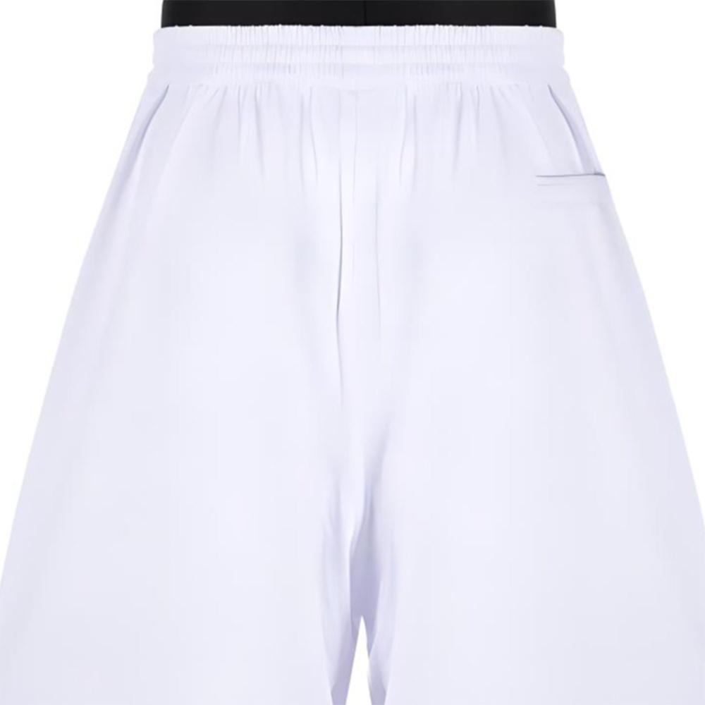 Balenciaga Technical-Mesh Jersey Swim Shorts 'White' Men's 6983174C0B49000