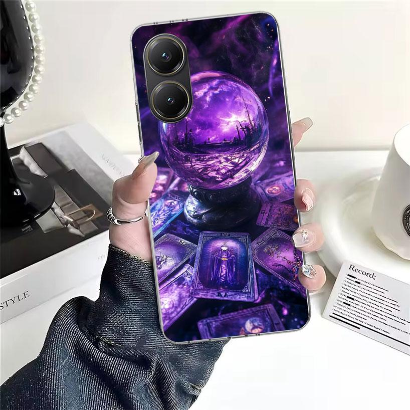 Мягкий чехол для телефона с картой Таро "Ведьма" для Xiaomi Redmi 15C 15 13C 13 Poco X5 X6 X7 F7 Ultra M7 12C 12 10 10C 9C 9A 9T 9 Fundas Poco X