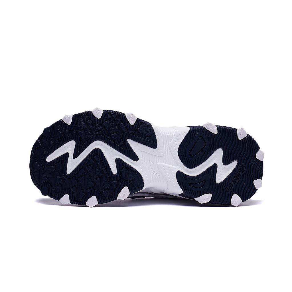 Li-Ning Cat Paw Lite 2 Классические универсальные ретро толстые подошвы с увеличенной высотой отскока нескользящие износостойкие низкие папины туфли женские кроссовки AGCT358-10