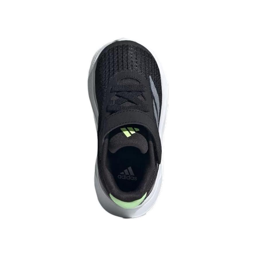 adidas Duramo Прочные дышащие низкие кроссовки для ходьбы Детская обувь Черный Белый IF6100