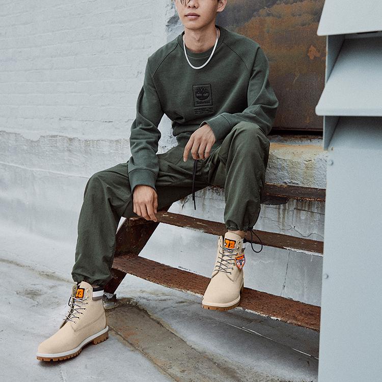 Timberland 6 дюймов Повседневные короткие ботинки Martin мужские ботинки светло-серо-коричневые A2M5BW