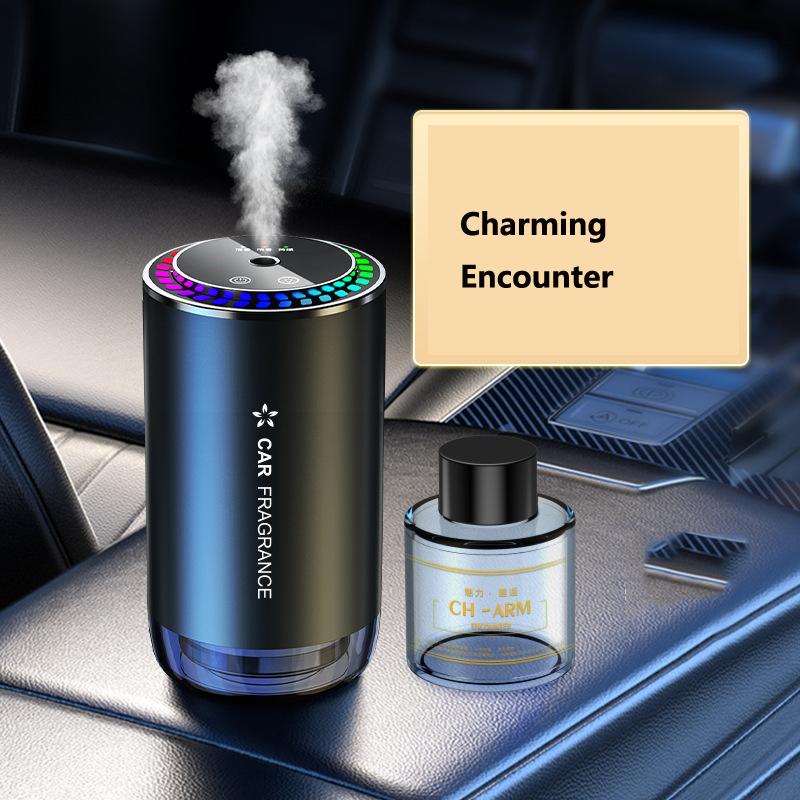 Автомобильный ароматизатор со светодиодной подсветкой Starry Ambient Light 50 мл, одеколон, парфюм, освежитель воздуха для автомобиля, ароматизаторы для автомобилей
