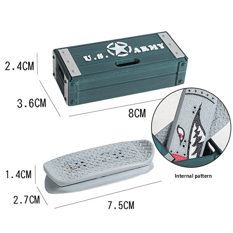 Ог Кикфлипы Вращающаяся Игрушка-Спиннер Для Взрослых, Магнитный Фингерборд, Слайдер для Скейтборда, С Кейсом для Хранения, Портативная Игрушка