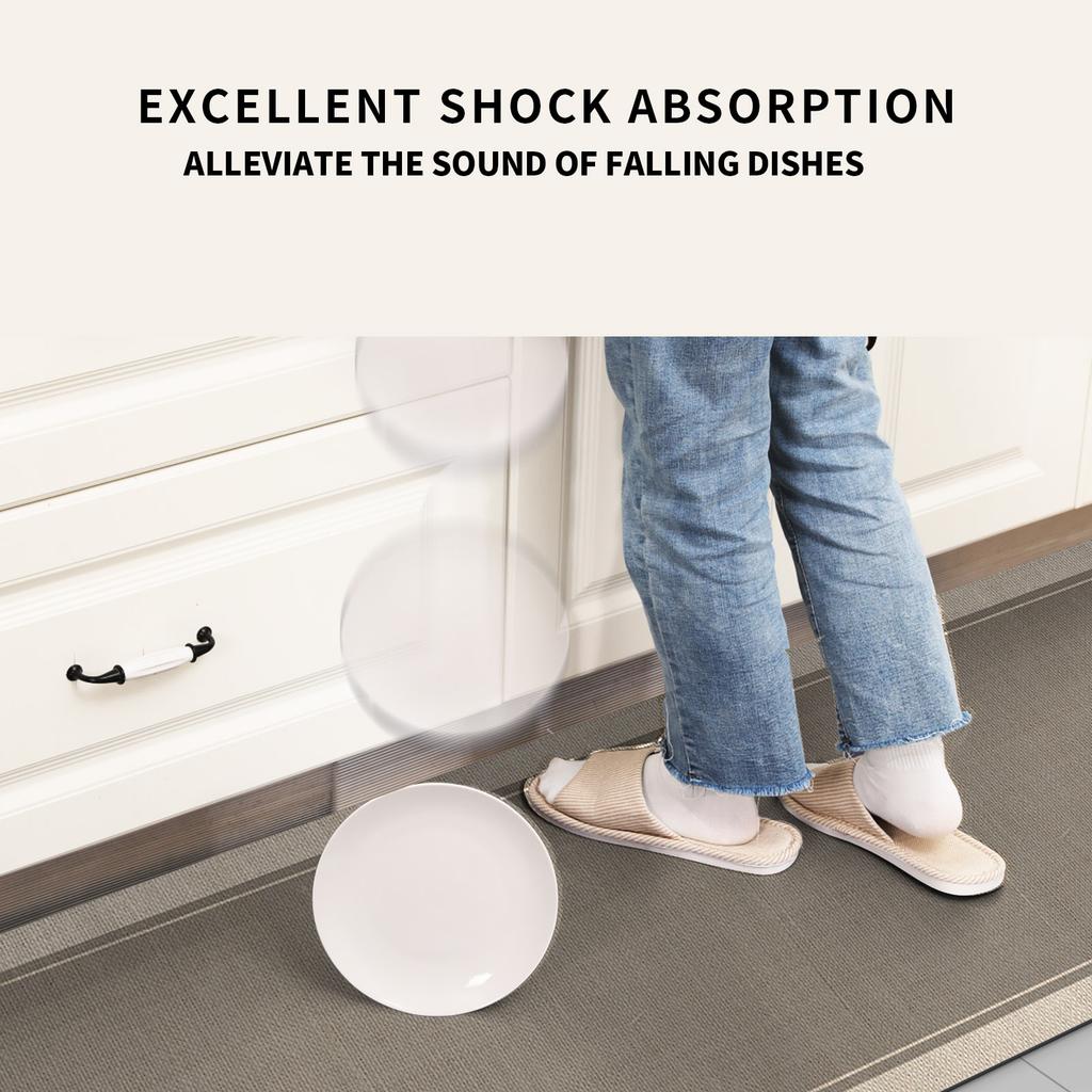 Retro Kitchen Mat Non-Slip Kitchen Rugs Long Area Carpet Absorbent Drying Laundry Rug For Living Room Washable