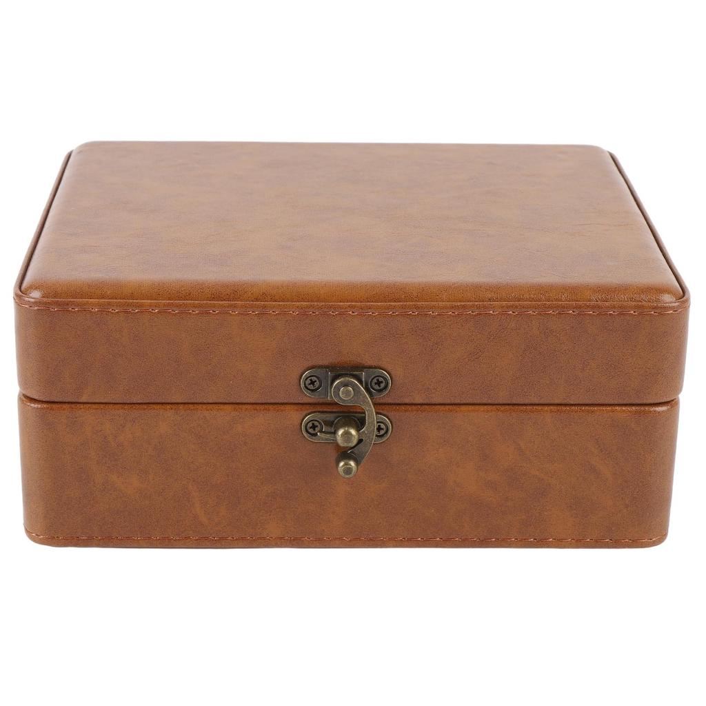 Портативный CD-плеер Bluetooth с динамиками, ретро-чемодан, CD-плеер с дистанционным управлением