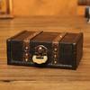 Exquisite Wooden Antique Jewelry Storage Box - Dustproof and Clutter-Free