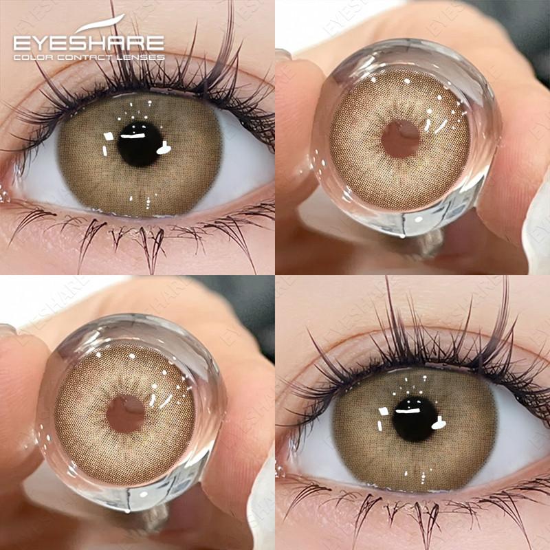 Eyeshare ДАНИЯ Новые ежедневные одноразовые контактные линзы цветные 1Day синие линзы 10 шт/5 пар линзы для глаз