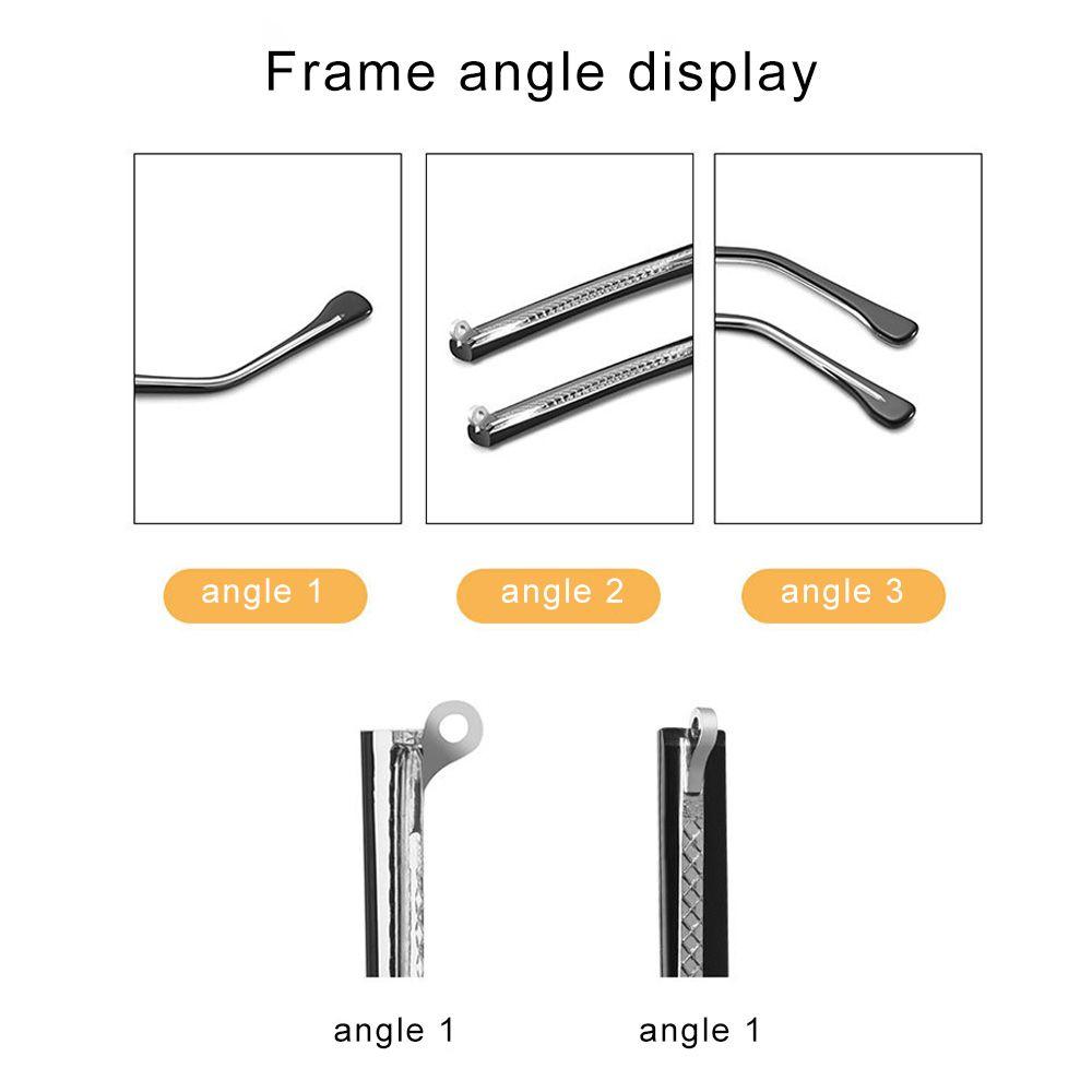 1 пара металлических противоскользящих универсальных аксессуаров для очков, сменная оправа для очков, сменная нога