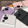 Чехол для Huawei P60 Pro Чехол для Huawei P60 P50 P40 Кожаный чехол Роскошный чехол для телефона с защитой камеры Защитная матовая кожаная задняя крышка