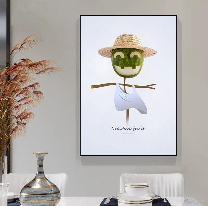 Nordic Abstract Fruit Kitchen Decor Canvas Paintings Posters and Prints Creative Wall Art Pictures Dining Room Home Decor Quadro