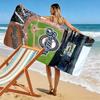 Name Custom Milwaukee Brewers Logo Print Beach Towel, Large Soft Quick Dry Towel for Beach Camping Swimming