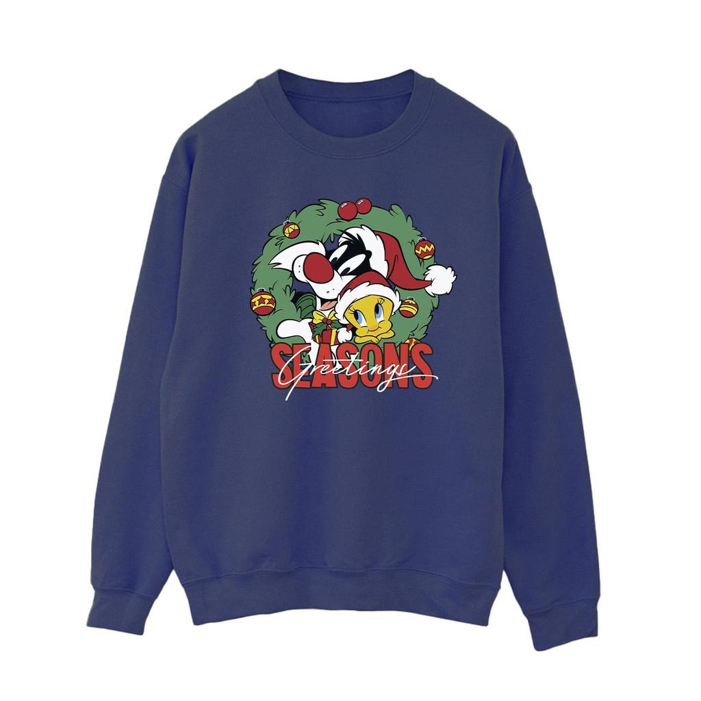 Looney Tunes Womens/Ladies Seasons Greetings Sweatshirt