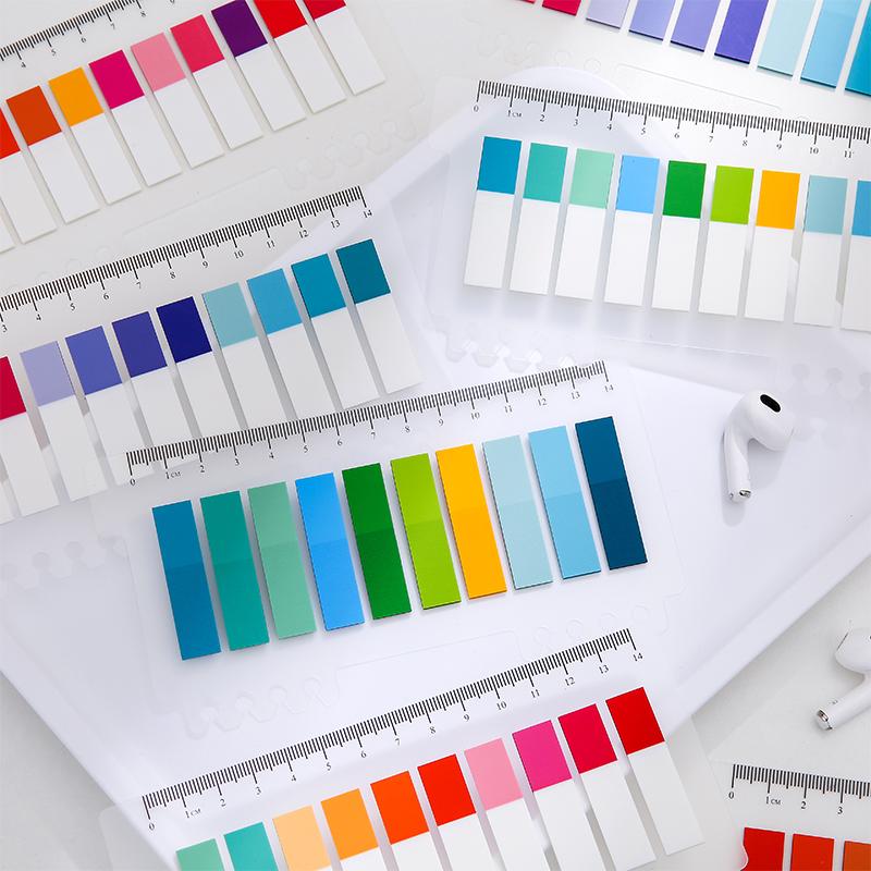 1 шт. романтический цветной блокнот для заметок для домашних животных, липкие заметки 14 см, линейка, индексные наклейки, книжный маркер, офисная школа