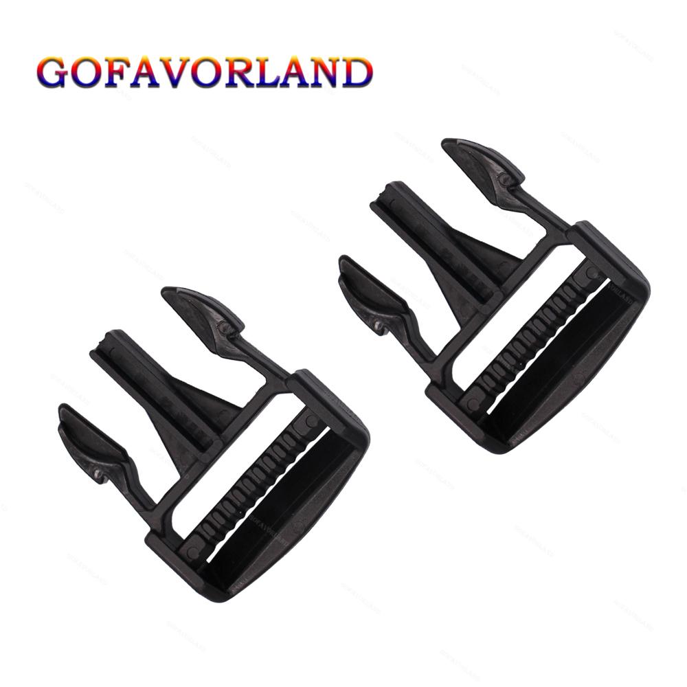 2Pcs Left Or Right Or Front Or Rear 40mm Male Side Body Net Buckle Black Plastic 5452505 For Polaris Ranger 570 XP Diesel 2016