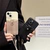 Применимо к iPhone 16 Pro Max Сумка для смены, Карман для карт, Чехол для мобильного телефона, Женский ремешок через плечо Apple 15, Защита от падения, Легкая роскошь
