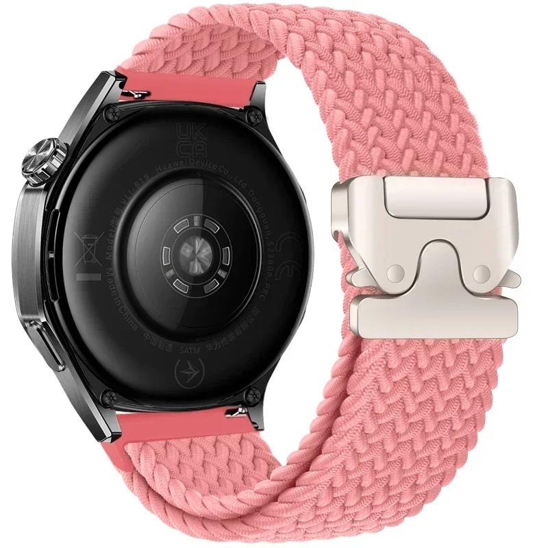 Плетеный браслет Solo Loop Для Huawei Watch GT5/4/3Pro 46 мм 4/3 Pro Huawei Ultimate Band Для Amazfit Balance GTR 4/3/2 47 мм