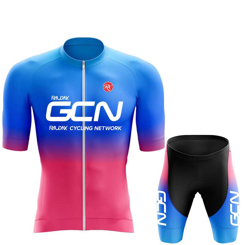 2024 RAUDAX GCN летняя одежда для велоспорта на шоссейном велосипеде, мужская джерси с короткими рукавами для велоспорта, триатлона, горного велосипеда, спортивных велокостюмов